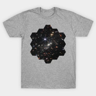 James Webb Space Telescope First Image SMACS 0723 hexagonal shaped cut design T-Shirt